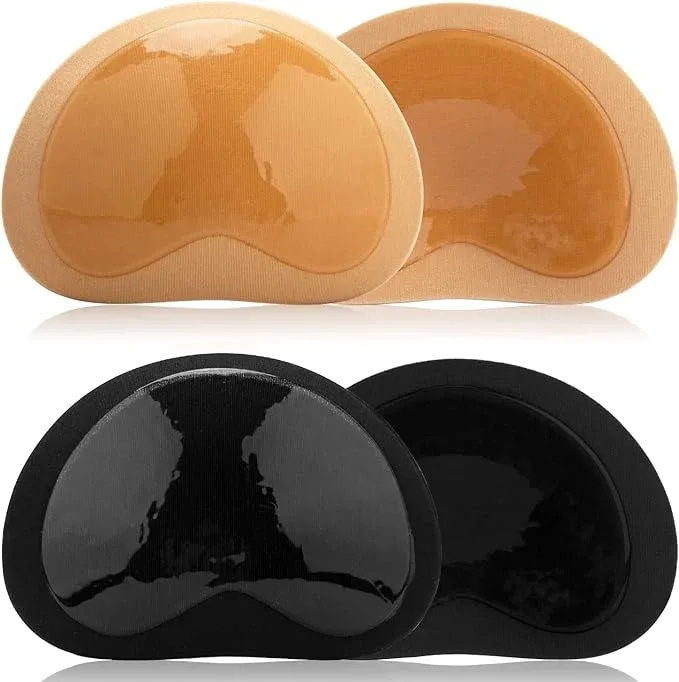 Nimiah Double-Sided Sticky Bra Inserts – Self Adhesive Boob Pads for Small Chest Women | Waterproof Silicone Push up Pad