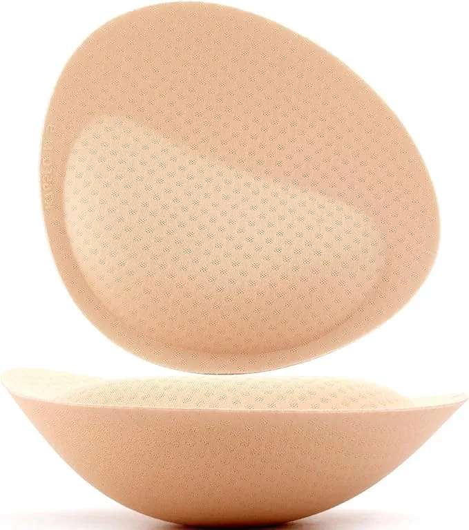 Nimiah Bra Pads Inserts Breast-Enhancers – Super Push-up Boob Pads Add 1-2 Cup Sizes | Sew in Bra Cups Fit A/B Cup