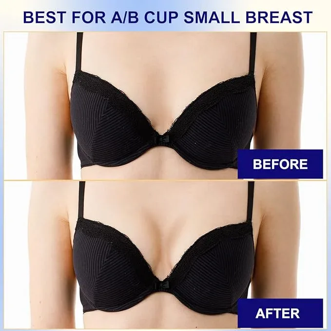 Nimiah Silicone Bra Inserts Breast Pads Sticky Push-up Inserts for Swimsuits Dresses Bikini Top 1 Pair / 3 Pairs - Image 2